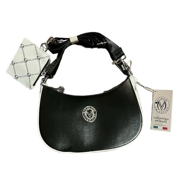 Valentino Orlandi 2 pc Set Monogram Crossbody with Matching Wallet New with tags - Picture 2 of 15